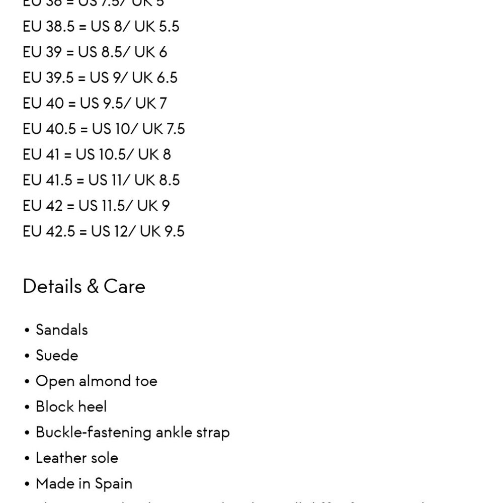 Stuart Weitzman black suede sandal size 39 - Picture 2 of 5